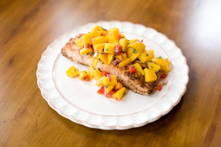 Tropical Salmon from The Organic Kitchen