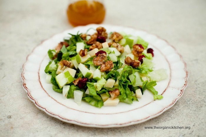 The Organic Kitchen Chopped Salad with Apple Vinaigrette