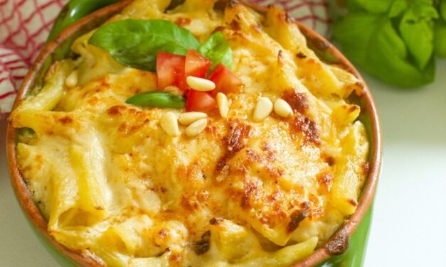 Baked Penne Rigate with a Little Kick!