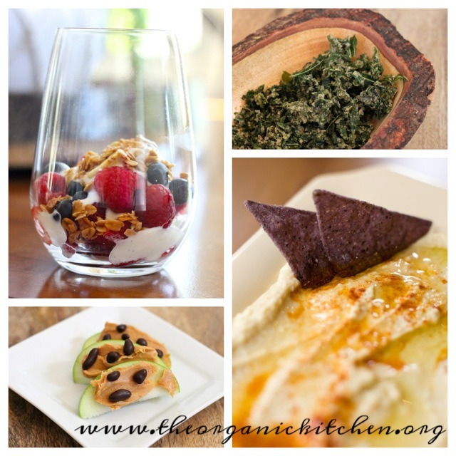 Four of my Favorite Healthy Afternoon Snacks!