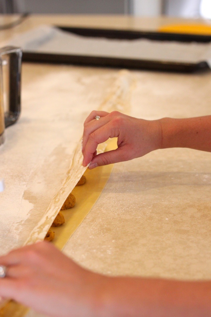 Homemade Butternut Squash Ravioli from The Organic Kitchen