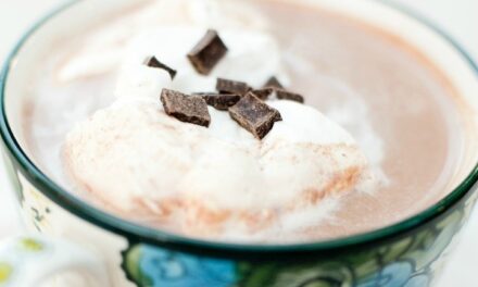 Spiced Hot Chocolate with Vanilla Whipped Cream…yes…more comfort food!