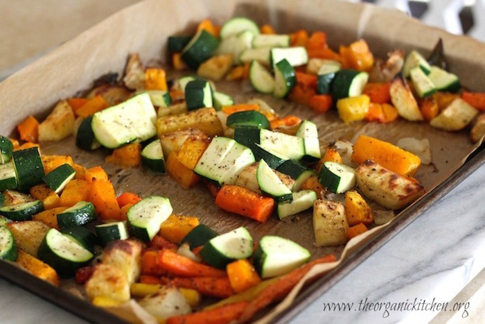 Ingredients for Roasted Vegetable Soup!