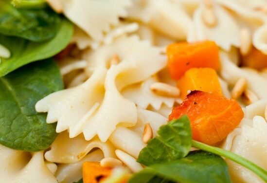 Farfalle Pasta with Roasted Butternut Squash