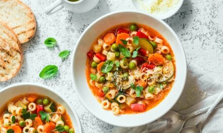 Gluten Free Minestrone with Pancetta