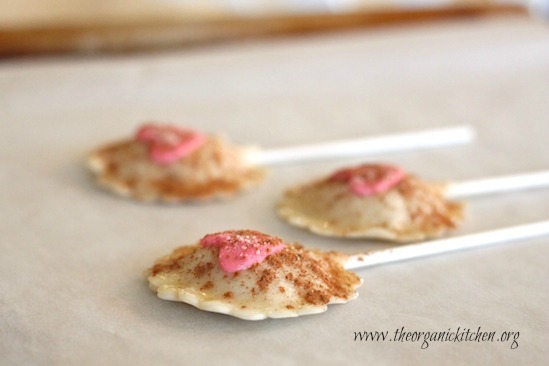 Valentine's Day Apple Pie Pops