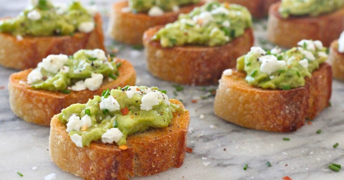 Avocado and Goat Cheese Toastettes The Organic Kitchen Blog and Tutorials