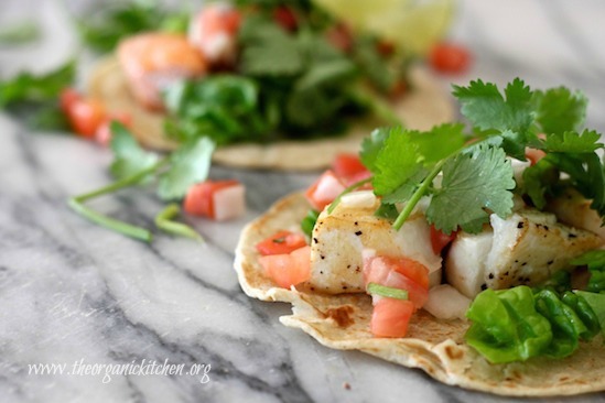 Fresh Fish Tacos from The Organic Kitchen