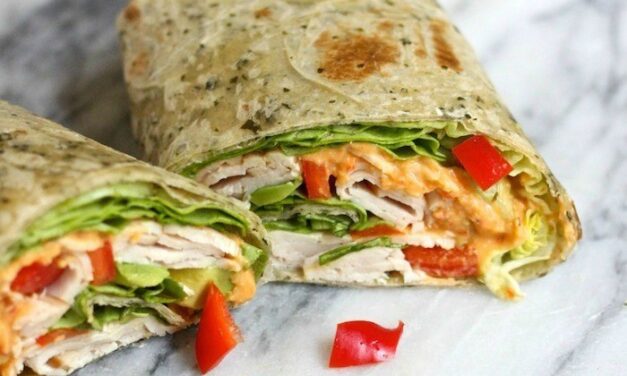 It’s a Wrap! The Hummus Turkey Wrap