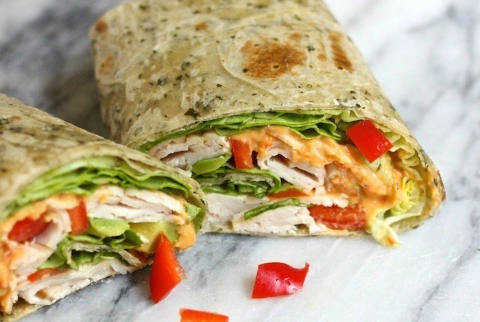 It’s a Wrap! The Hummus Turkey Wrap