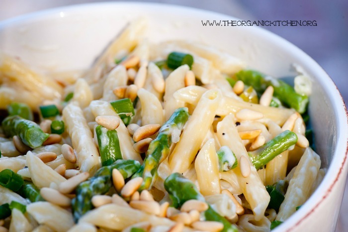 Penne Pasta with Asparagus and Pine Nuts~ Italy Part 5: Venice