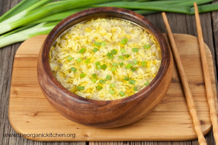 Egg Drop Soup ~ Five Minute Lunch Idea