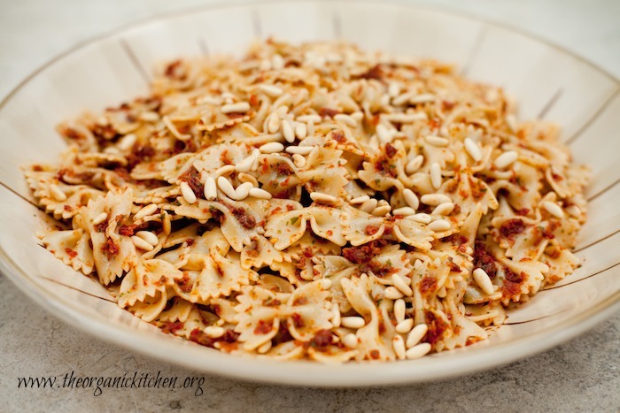 Sun Dried Tomato Pesto Pasta