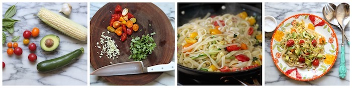 Vegetable Fettuccine From The Organic Kitchen