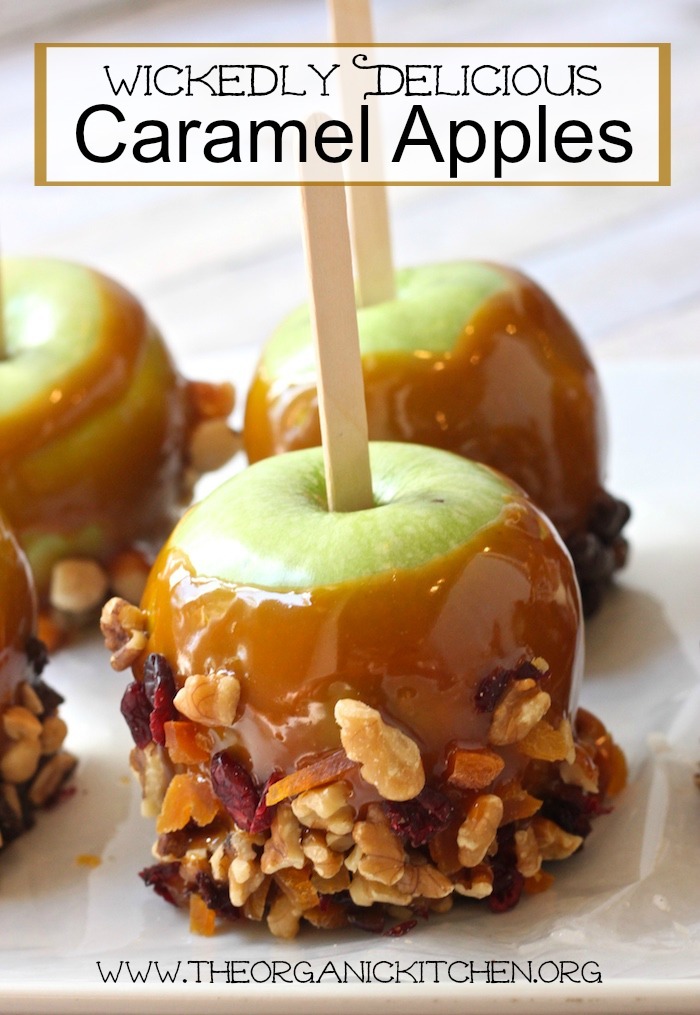 Wickedly Delicious Caramel Apples!