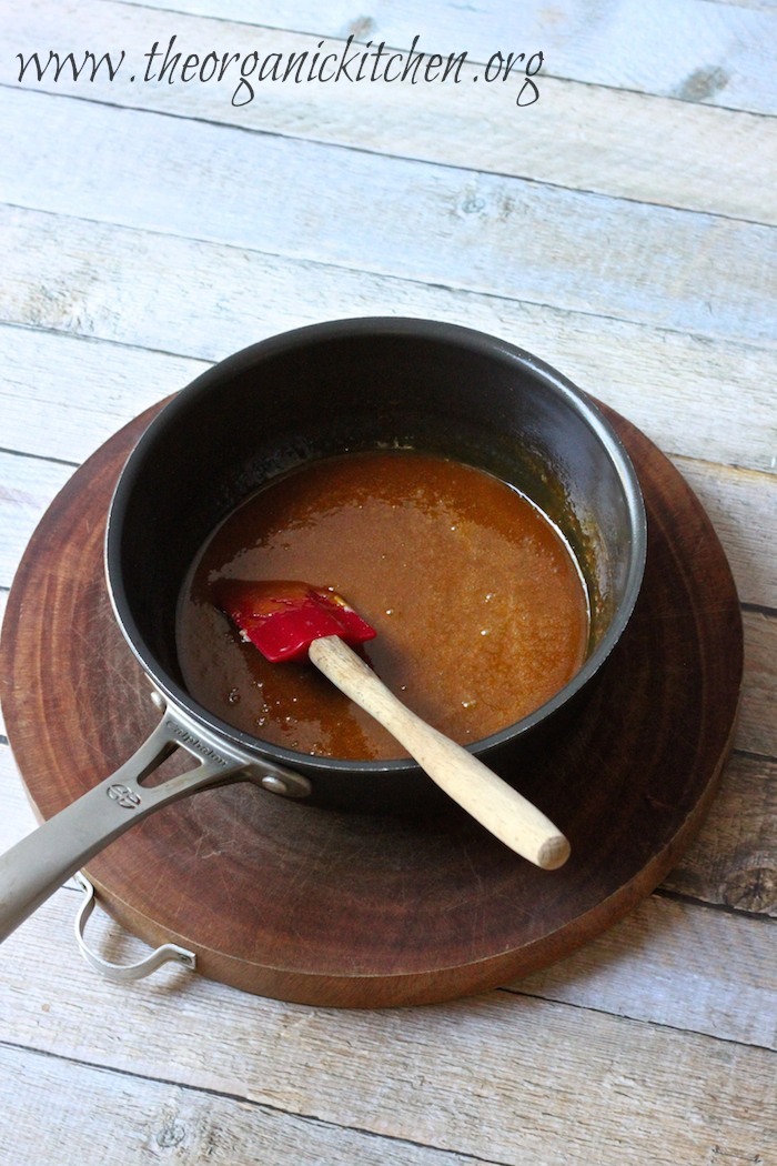 Wickedly delicious caramel apples and toppings from The Organic Kitchen