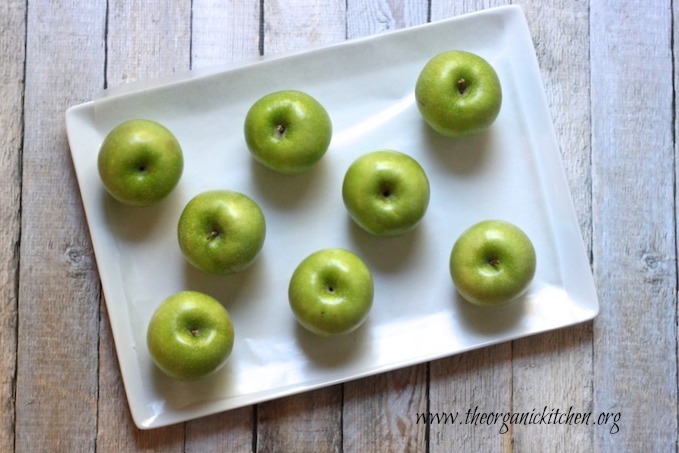 Wickedly delicious caramel apples and toppings from The Organic Kitchen