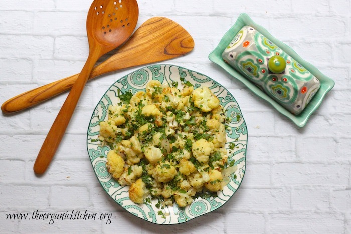 Roasted Cauliflower with Gremolata