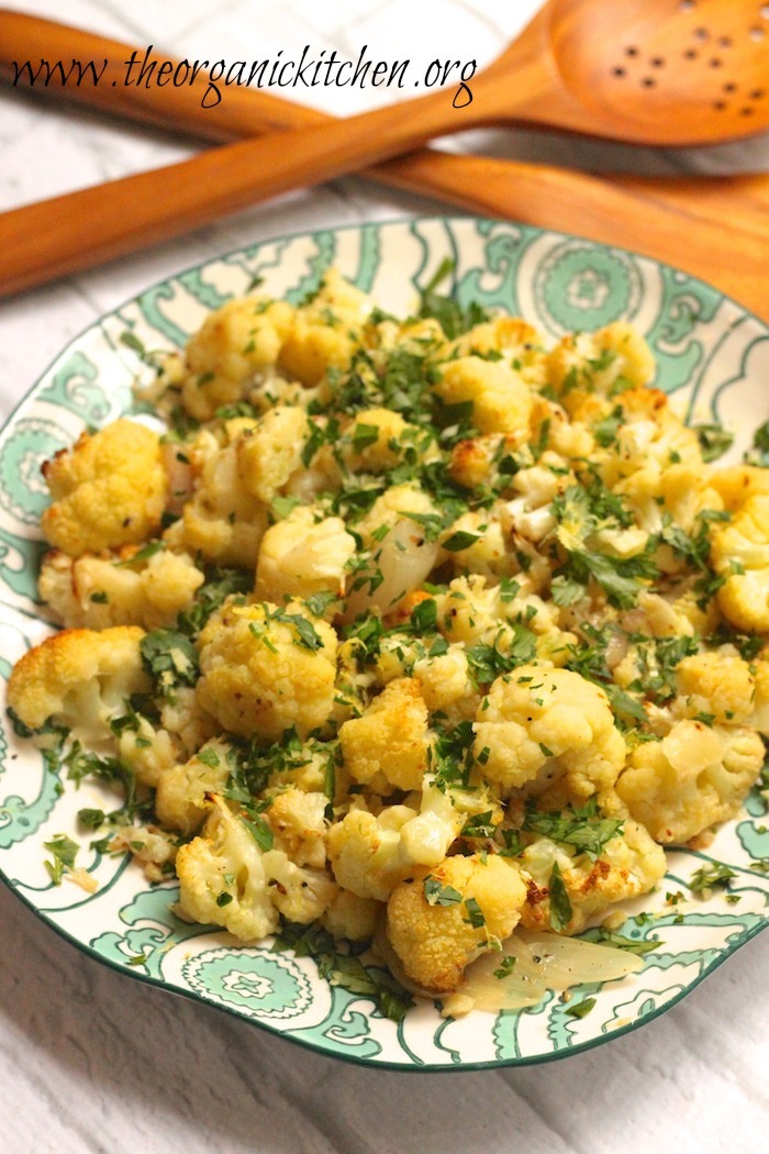 Roasted Cauliflower with Gremolata