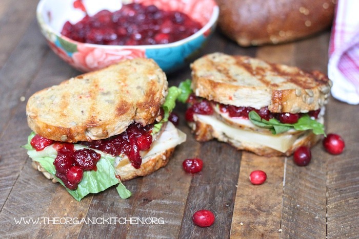 The leftover Turkey and Cranberry Sauce Sauce Sandwich!