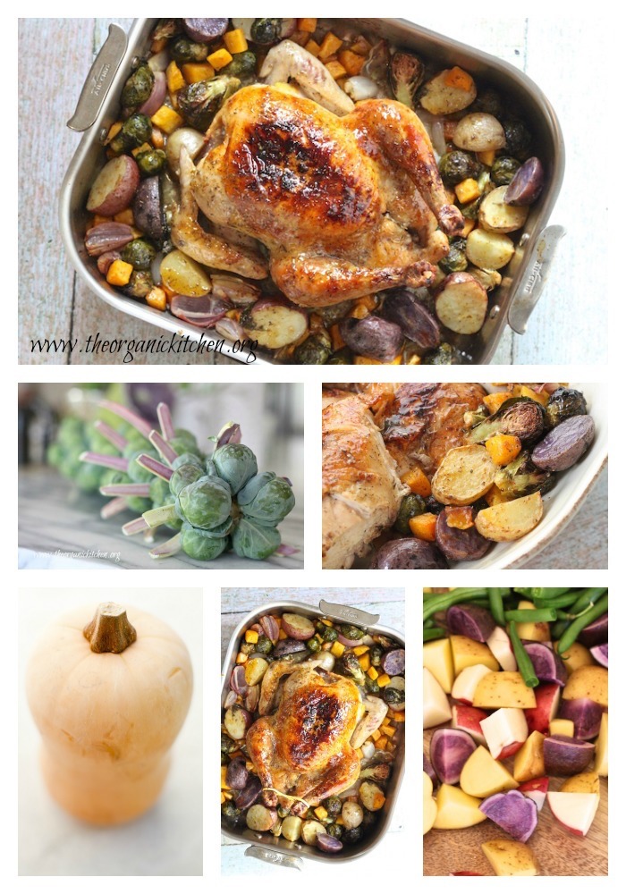 Maple Roast Chicken with Vegetables