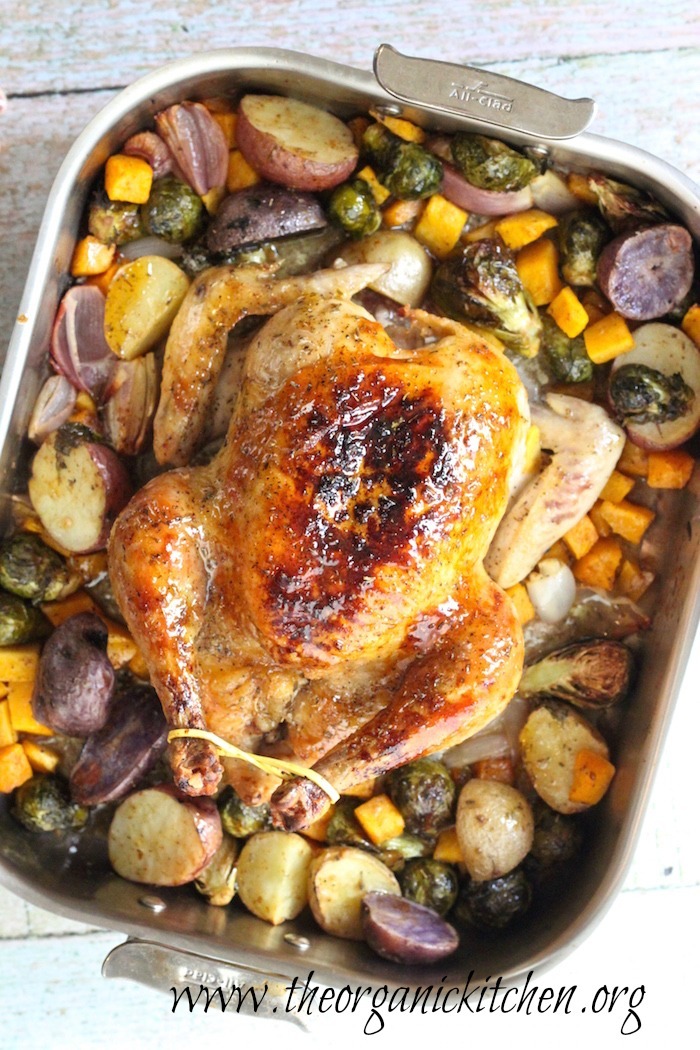 Maple Roasted Chicken with Vegetables