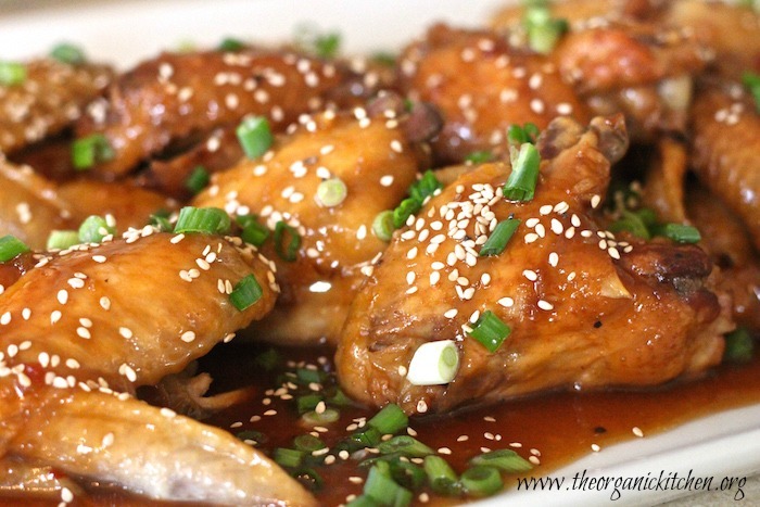 Apricot Sesame Crock Pot Chicken Wings~ Get The Party Started!