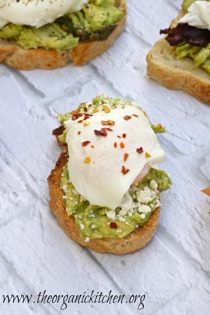 Avocado Toast with Perfectly Poached Eggs