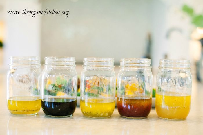 My Five Favorite Summer Salad Dressings!