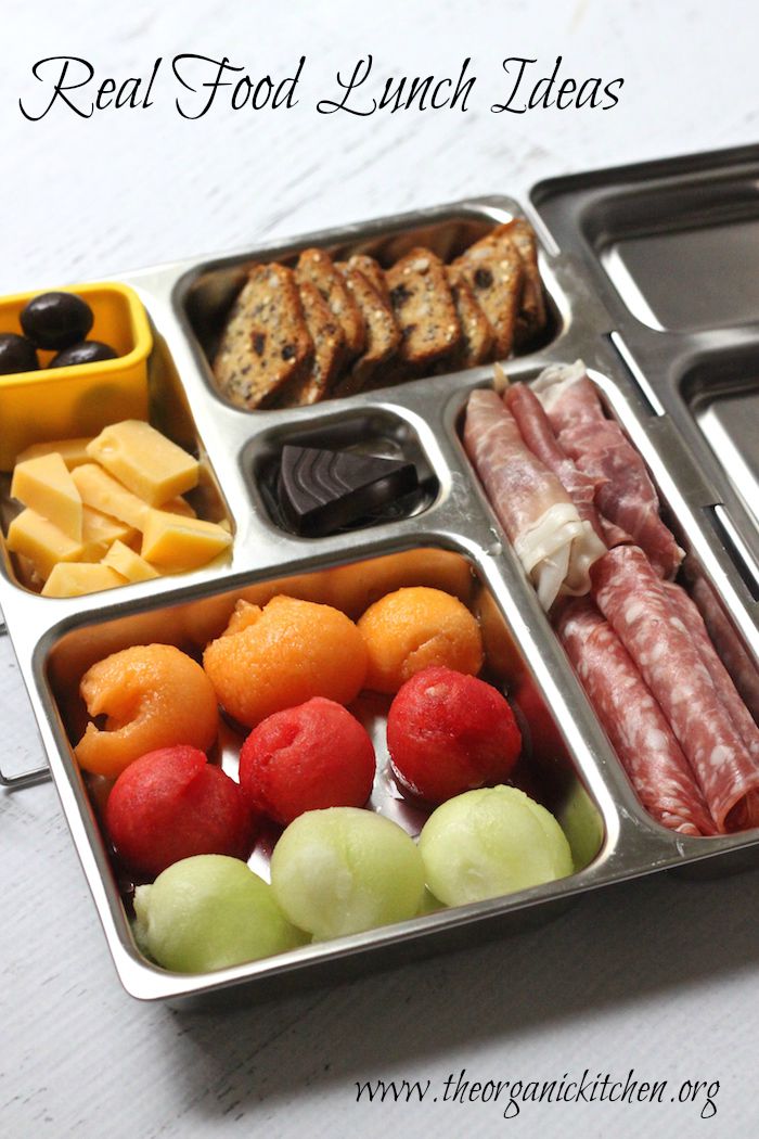 20 Real Food Back To School Lunch Ideas! They're like healthy, homemade lunchables or appetizer platters.