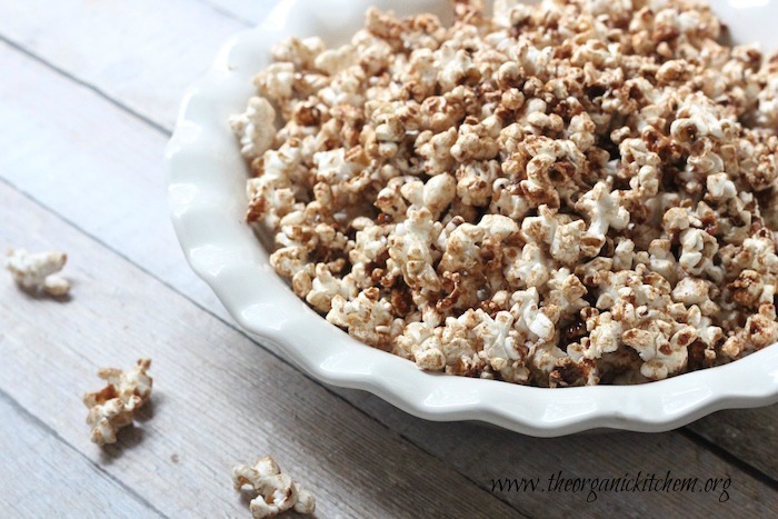 Maple Pumpkin Spiced Popcorn