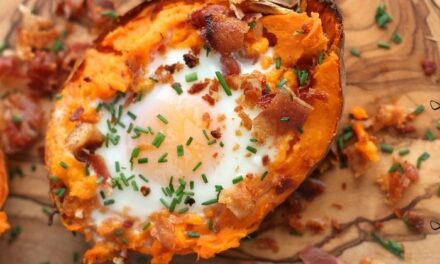 Twice Baked Sweet Potatoes