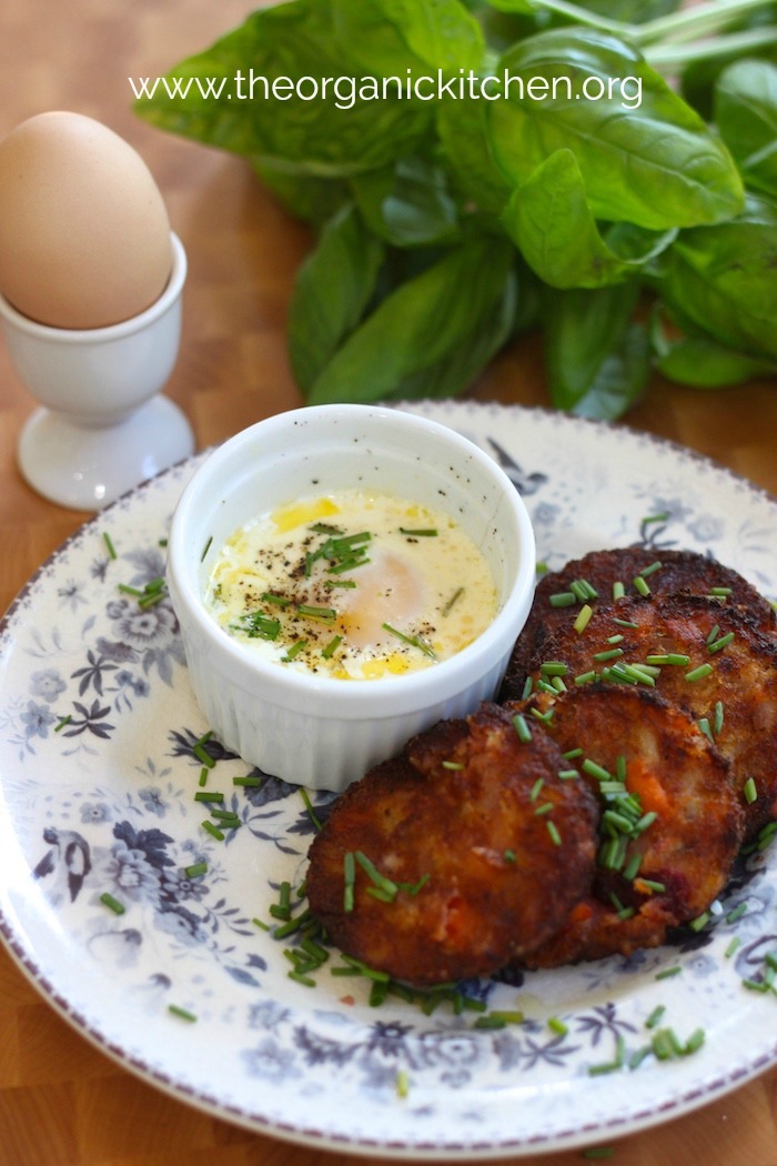 Eggs en Cocotte in the Instant Pot! #eggsencocotte #bakedeggs #instantpot #glutenfree #instantpoteggs