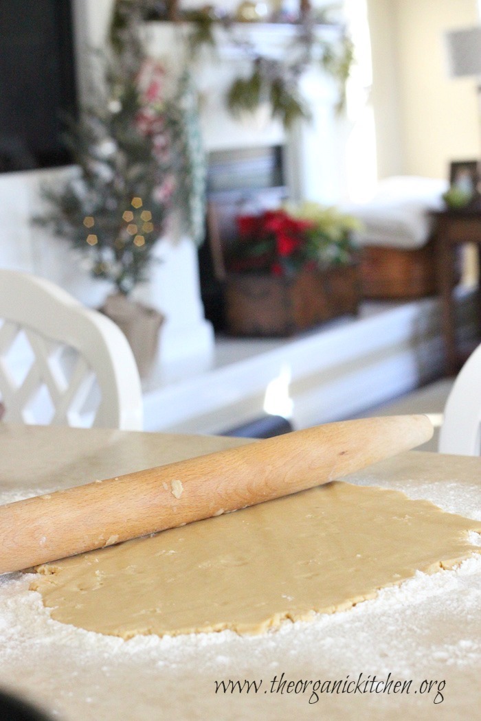 Vanilla Shortbread Cookies with Salted Caramel