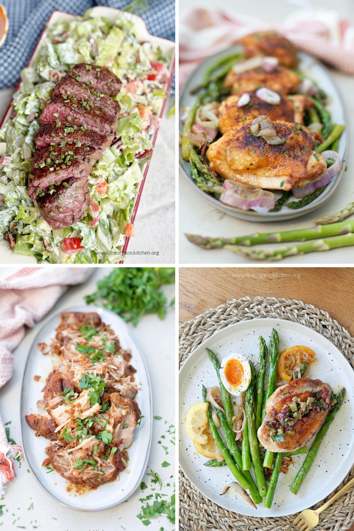 How to Do a Whole30 Without Losing Your Mind A collage of whole30 food recipes
