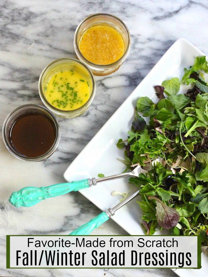 My Favorite Fall/Winter Salad Dressings The Organic Kitchen Blog and