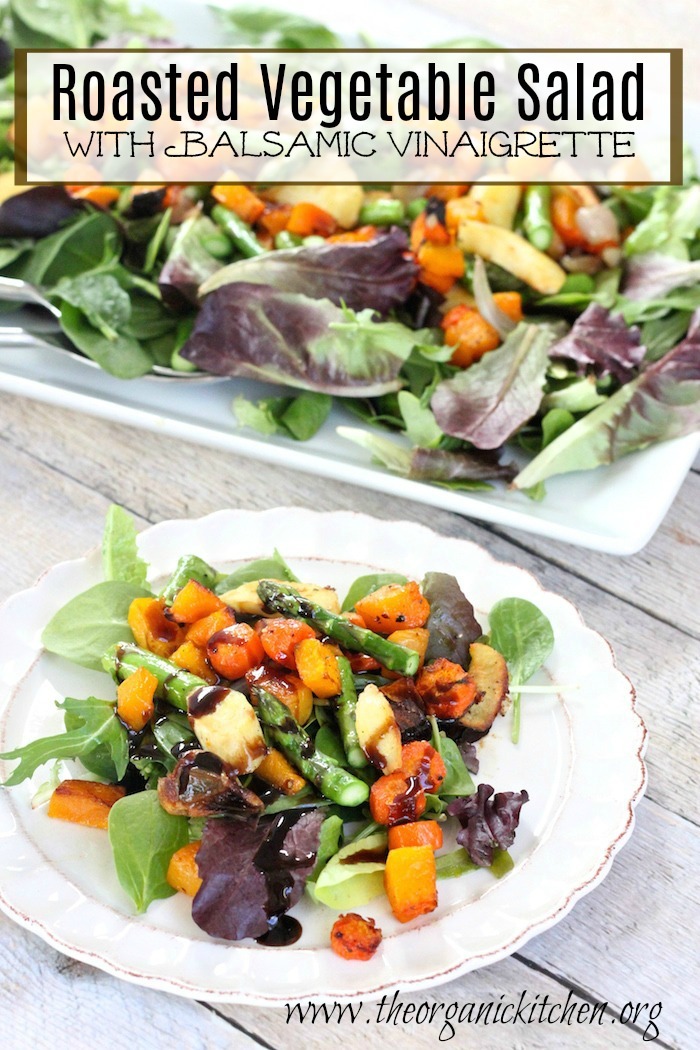 Roasted Vegetable Salad~ Paleo and Whole 30!