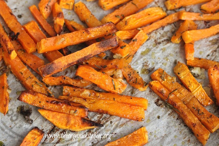 Rosemary Butternut Squash “Fries”