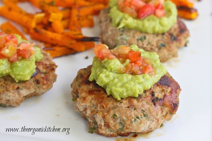 Turkey burgers and Rosemary Butternut Squash 'Fries