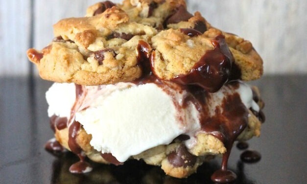 The Chocolate Lover’s Ice Cream Cookie Sandwich!