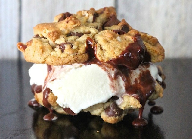The Chocolate Lover’s Ice Cream Cookie Sandwich!