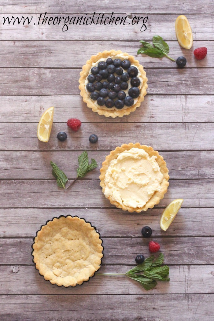 Lemon Berry Mascarpone Tarts