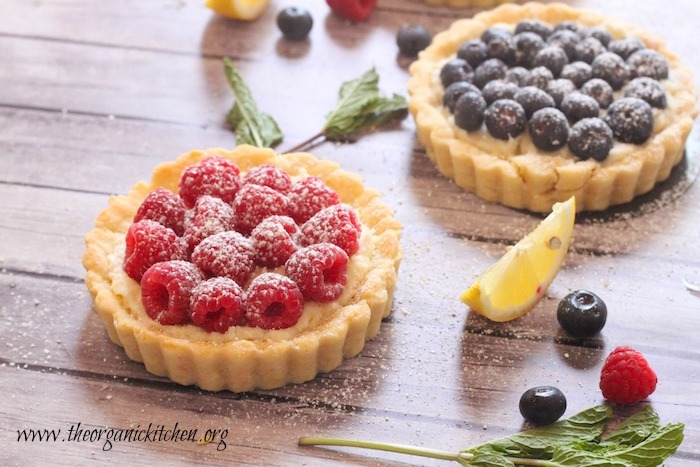 Lemon Berry Mascarpone Tarts