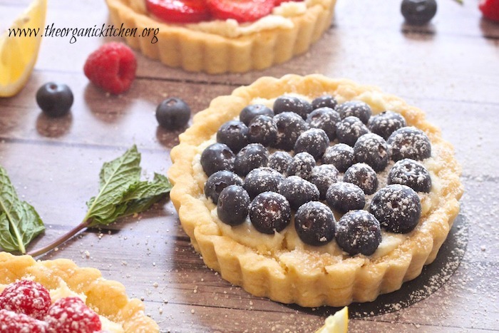 Lemon Berry Mascarpone Tarts