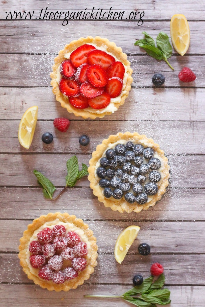 Lemon Berry Mascarpone Tarts