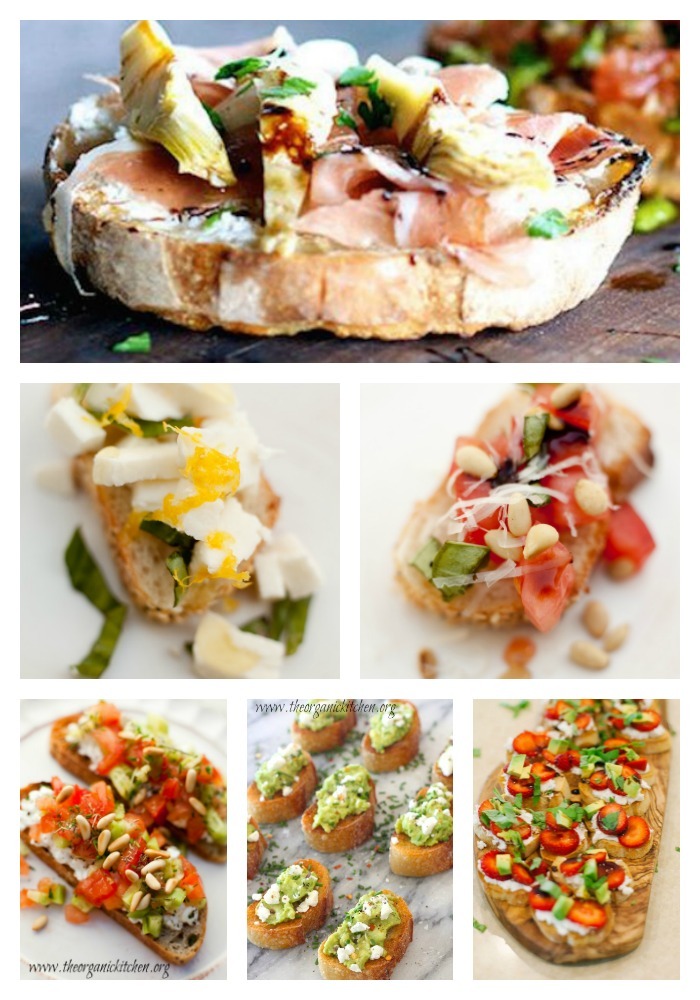 A Collection of My Favorite Bruschetta and Crostini Recipes!