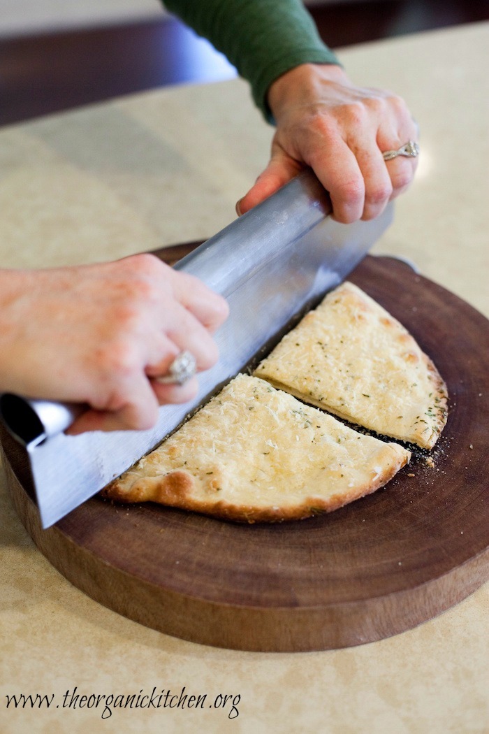 Rosemary Flatbread with Dipping Oil and Tomatoes