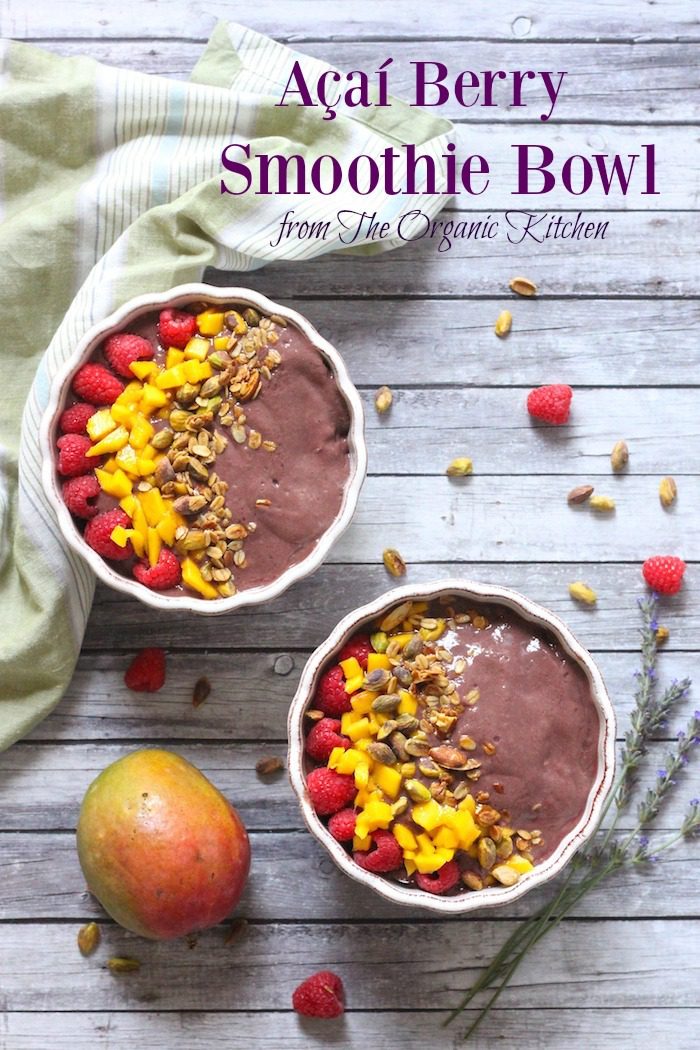 Açaí Berry Smoothie Bowl