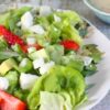 Strawberry Avocado Salad with Lemon Poppyseed Vinaigrette