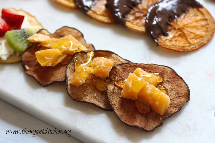 Fruit, Chocolate and Cheese Dessert Platter